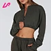 crop hoodie